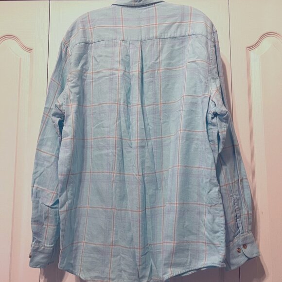 Tackle & Tides-Men's Long Sleeve Size XL Flannel Casual Button Up Shirt-Fall-Com - Picture 8 of 13